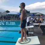 Aidan’s participation in a swimming league has helped him make new friends.